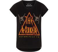 Rokker Joe Camiseta de mujer, negro, tamaño S