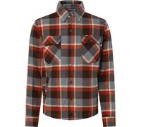 Rokker Memphis Rider Camisa de moto, rojo/gris, Talla XL