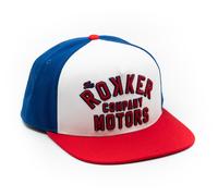 Rokker Motors Snapback Tapa, azul/blanco, Talla única
