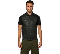 Rokker Rokkertech Club, chaleco vaquero XS male Negro