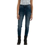 Rokker Rokkertech High Waist Light Blue Damas Motorcycle Jeans, azul, tamaño 28 para Mujer