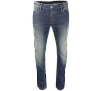 Rokker Rokkertech Straight Vaqueros de moto, azul, tamaño 32 para Hombres