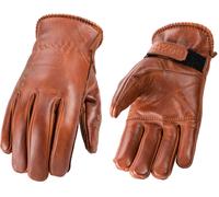 Rokker Tattoo Bird Guantes de moto para mujer, marrón, tamaño S
