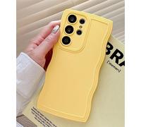 Rokmym Coque pour Samsung Galaxy S23 Plus Mignon Couleur Pure Frames Ondulé Bouclé Silicone Coque en Souple Ultra Fin Cover Protection Antigolpes, Femmes filles Housse étui pour Samsung Galaxy S23