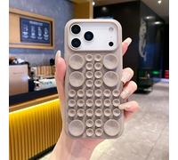 Rokmym Funda para iPhone 14 Plus de silicona con ventosa antideslizante, con ventosa antideslizante, funda de silicona suave, resistente a los golpes, resistente a los arañazos, carcasa ultrafina