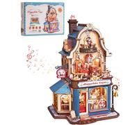 ROKR Happyduke Toy Shop Puzzle 3D de Madera para Adultos, EAM01