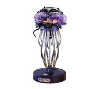 ROKR Jellyfish Puzzle 3D Maqueta Mecánica para Adultos Decoración MI09 | Animal marino cyberpunk de colección, decoración de escritorio, regalo creativo para adultos, gamers y fans de tecnología
