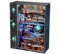 ROKR Marble Run The Last City - Kits de modelo para adultos, rompecabezas 3D Cyberpunk para decoración de escritorio, regalos de manualidades para hombres