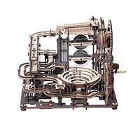 ROKR Puzzle 3D Madera Maquetas Circuito de canicas Marble Night City LGA01