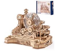 ROKR Puzzle 3D Madera Pistas para Canicas,Gear Ball Challenge Maquetas para Construir Adultos,Regalos DIY para Hombres y Niños
