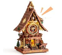 ROKR Puzzle 3D Madera Reloj de Cuco Maquetas para Construir Rompecabezas adultosAdultos Regalos Originales para Mujer Hombre Vendimia LC901C