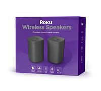 Roku Altavoces inalámbricos (Streambars TV), Color Negro, 2 Unidades (Paquete de 1)