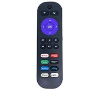 Roku - Mando a distancia de repuesto para TV, compatible con TCL/ONN/Element/Westinghouse/Haier/Hitachi/LG/Sanyo/JVC/Magnavox/RCA/Philips Roku