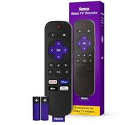 Roku Mando a distancia para TV (producto oficial del fabricante) - Configuración sencilla y accesos directos preestablecidos - Mando a distancia de repuesto compatible solo con modelos RokuTV (no