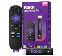 Roku® Streaming Stick™ 2025 - Dispositivo de transmisión Roku HD para TV con Control Remoto por Voz - TV Gratis y en Vivo