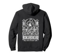 Rokurokubi Cuello De Noche Japonés Yokai Horror Sudadera con Capucha