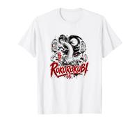 Rokurokubi japonés Yokai Moonlit Escena de Terror Camiseta