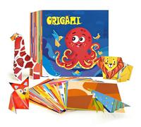 ROKZELT 152 Piezas Papel de origami, origami para niños, colorido con 72 patrones, papel plegable cuadrado doble cara proyectos manualidades escolares, niños y adultos