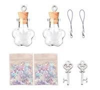 ROKZELT 2 Regalos Originales Para Mujer, Frasco Con Diente De León Eterno, Flor Eterna Para Amiga Madre Suegra, Cumpleaños Aniversario Día San Valentín Maestra