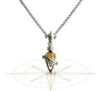 ROKZELT Collar Harry, Harry Félix Felicis, Colgante con Félix Felicis, Colgante niña, Colgante de Felix Felicis, fiesta de magos con accesorios de la suerte, fans del cosplay