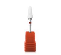 RolablingRolabling - Broca de cerámica para taladro eléctrico de manicura y salón de uñas, Fine Red, 1.00[set de ]