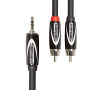 Roland 1/8 TRS - Dual RCA Interconnect Cable 5ft/1.5m