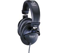 Auriculares Roland RH, 200 - Auriculares de monitorización estéreo transparentes, negro