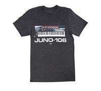 Roland Authentic Juno-106 Crew Tshirt, Grey, size: 2X-Large (CCR-J106T2X)