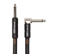 Roland Black Series Angled/Straight Instrument Cable 10ft/3m