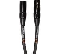 Roland Black Series - Cable de micrófono XLR de alta resistencia, 25 pies