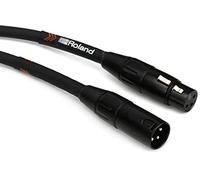 ROLAND Black Series - Cable de micrófono XLR resistente, 15 pies