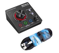 Roland Bridge Cast One Dual Bus Streaming Mixer Interface con cable keepdrum XLR