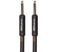 Roland Cable de instrumento de la serie Black jacks de 1/4 de pulgada recto/recto de 1,5 m de longitud - RIC-B5