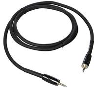 Roland Cable de interconexión de la serie negra, TRS de 3,5 mm a TRS de 3,5 mm, equilibrado, 5 pies