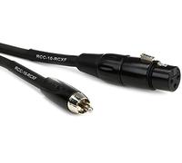 Roland - Cable de interconexión, XLR-RCA, color negro