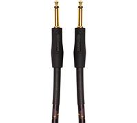 Cable de patch/pedal de la serie Gold de Roland - Conectores de 1/4 de pulgada rectos, 3 m de longitud - RIC-G10