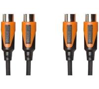 Roland Cable MIDI de la serie Black, 1,5 m de longitud - RMIDI-B5 (Paquete de 2)