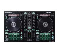 Roland Controlador de DJ Roland DJ-202 - Controlador de cuatro decks y dos canales para Serato DJ Lite, el legado de las cajas de ritmos Roland en un controlador de DJ
