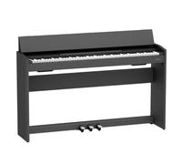 Roland F107 Digital Piano Piano casero con diseño moderno atractivo Perfecto para principiantes| Bluetooth a bordo y más, F107-BKX