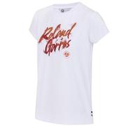 ROLAND GARROS Camiseta De Manga Corta Mujeres-Blanco Mujeres Tennis Blanco