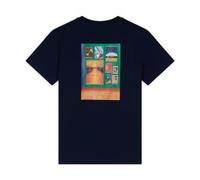 ROLAND GARROS Mosaico 2024 Camiseta, Azul Marino, Extra-Large para Hombre
