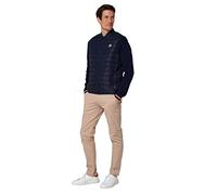 ROLAND GARROS Paciencia RDOM0122-MAR-L-Plumífero Mixto sin Mangas, Talla L, Unisex Adulto, Azul Marino, Large