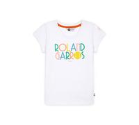 ROLAND GARROS Paige Enf Camiseta, Niñas, Blanco, 2 años