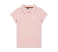ROLAND GARROS - Polo para niña de Manga Corta con Logotipo Rosa