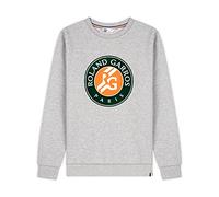 ROLAND GARROS Sudadera para Hombre Colección Big Logo Hom - Jersey, Marca de Color Gris Chino, de Calidad, Talla L - RG20006