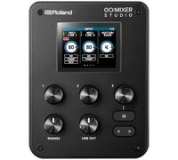Roland GO:MIXER STUDIO | Mezclador multicanal portátil e interfaz de audio | Perfecto para creadores de contenido y músicos | Calidad de audio de estudio | Efectos integrados