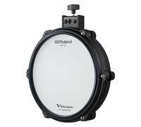 Roland PD-10H V-Pad | V-Pad de doble zona de 10 pulgadas | Sensaciones y respuesta inspiradas en el modelo estrella | Duradero y silencioso | Diseño reforzado de aro metálico y aro de goma