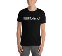 Roland Synthesizer Music Equipment Vintage Analog Synth tee Unisex 100% Cotton Short-Sleeve T-Shirts Black L