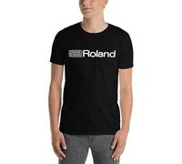 Roland Synthesizer Music Equipment Vintage Analog Synth tee Unisex 100% Cotton Short-Sleeve T-Shirts Black XXL