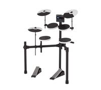 Roland TD-02K V-Drums | Kit de batería electrónica básico y compacto con ejecución expresiva, características reductoras de ruido, soporte con altura ajustable